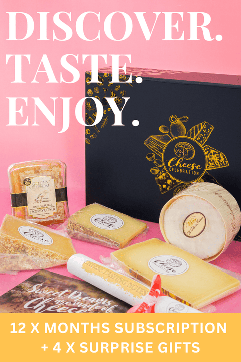 12 Months Cheese Club Subscription Box